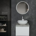 روشویی کاکتوس مدل Magnolia 70 رنگ سفید کد 6013