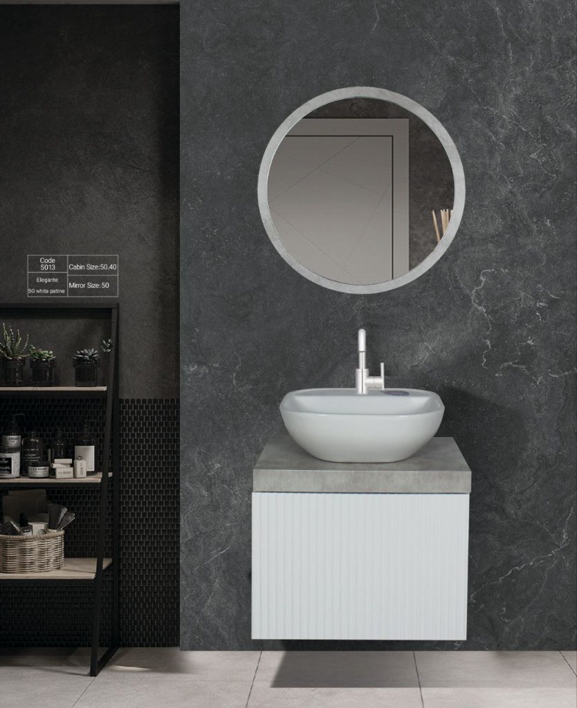 روشویی کاکتوس مدل Magnolia 70 رنگ سفید کد 6013