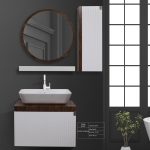 روشویی کابینتی کاکتوس مدل اکوتیس آنتیک کد ۵۰۲۷
