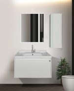 روشویی کاکتوس مدل Magnolia 80 رنگ سفید کد 6030