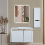 روشویی کابینتی کاکتوس مدل sepidar رنگ سفید کد7004