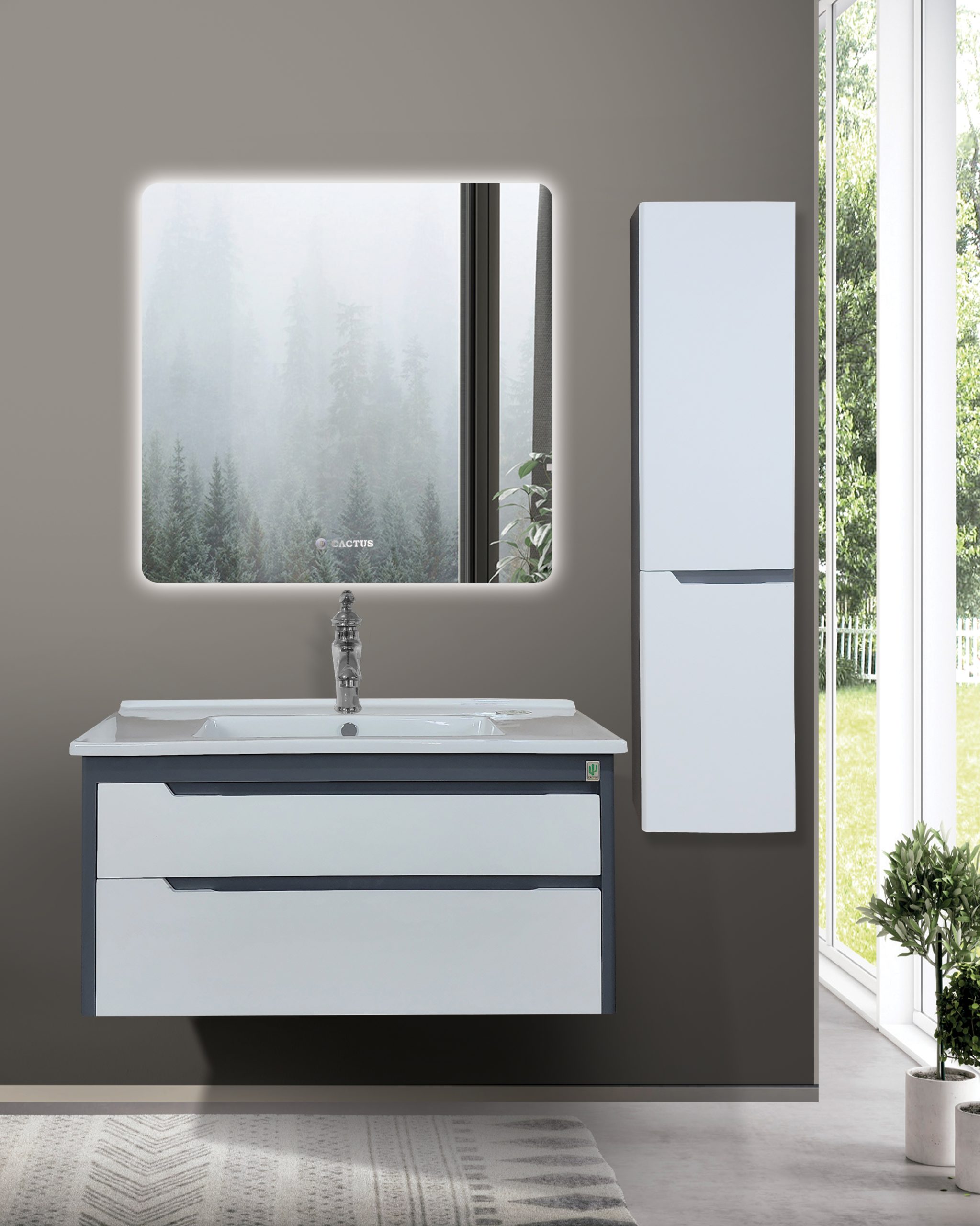 7021 روشویی کابینتی کاکتوس مدل Santa کد7021