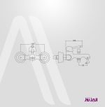 شیر حمام البرز روز مدل مارگارت Margaret