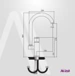 شیر ظرفشویی مدل فلت Flat البرز روز