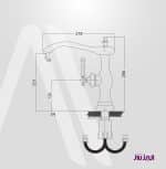 شیر ظرفشویی مدل علاءالدین البرز روز