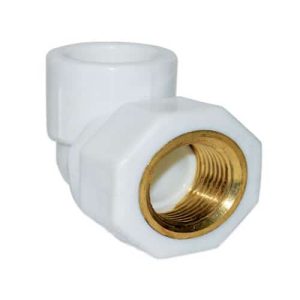 زانو یکسر بوشن فلزی سایز 1*32 برند آذین