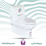 توالت فرنگی گاتریا مدل آسو