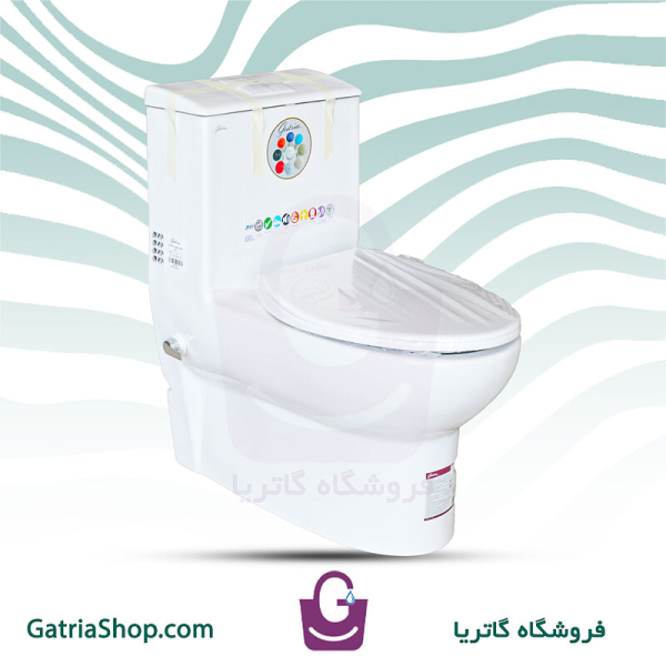 توالت فرنگی گاتریا مدل آسو