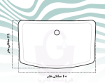روشویی روکابینتی گاتریا مدل GDSP 60