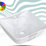 روشویی روکابینتی گاتریا مدل هما مربع