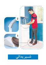 شیر پدالی زمینی علم بلند HDP2 برند بلندا