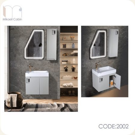 ست روشویی PVC مدل 2002 میکائیل کابین