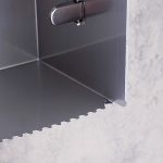 جای دستمال توالت رول بلند باکسی برند اسمارت رنگ کروم 