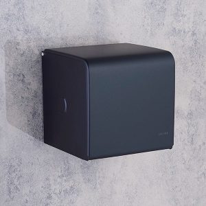 جای دستمال توالت باکسی کوچک برند اسمارت رنگ مشکی