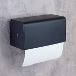 جای دستمال توالت رول بلند باکسی برند اسمارت رنگ مشکی