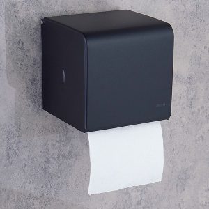 جای دستمال توالت باکسی کوچک برند اسمارت رنگ مشکی