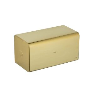 جای دستمال توالت رول بلند باکسی برند اسمارت رنگ طلایی