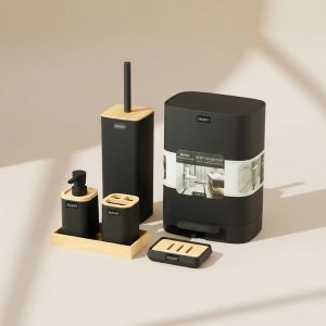 ست سرویس بهداشتی مشکی لونا (برند SMART)